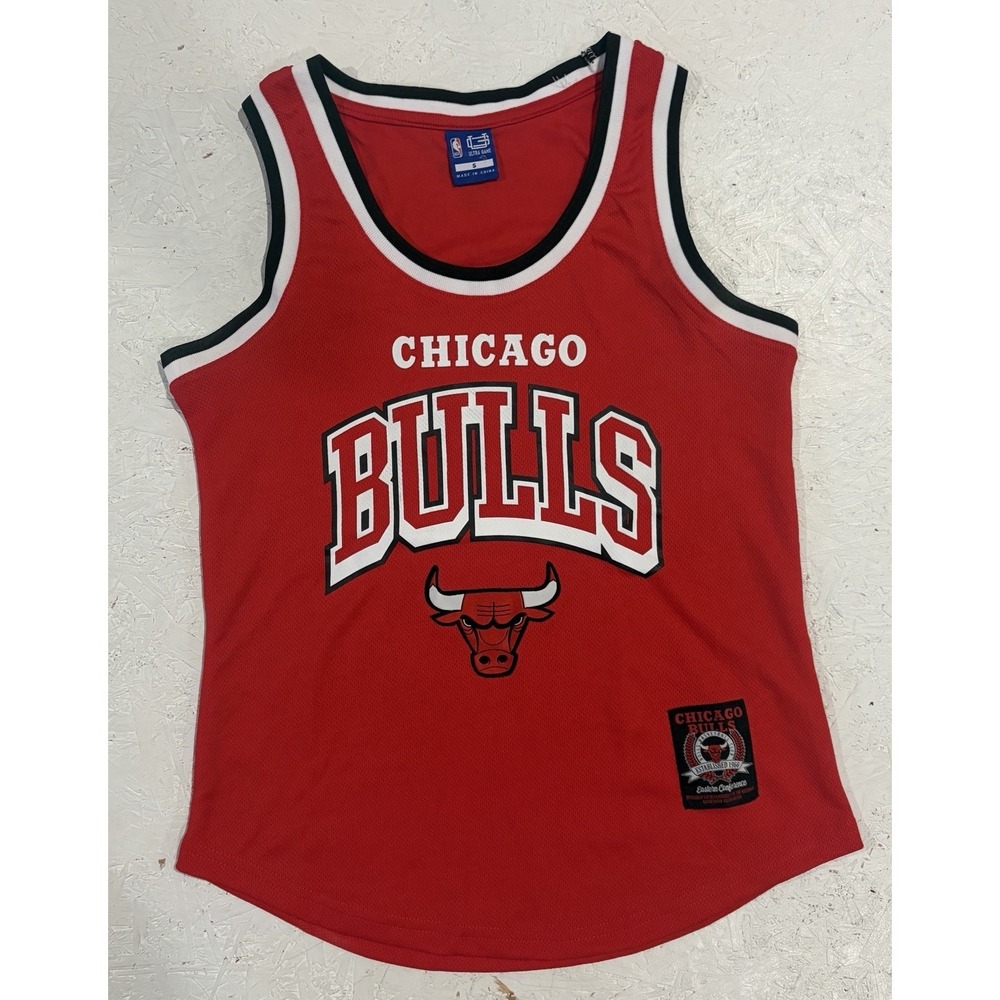 Chicago Bulls Ultra Game Jersey Men's Size Small‎ Red NBA Basketball Athletic